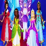 Cinderella Dress Up Girl